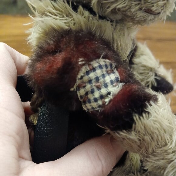 *RARE* 1999 Vintage Cottage Collectible Santa Panda Bear (NWT) - Picture 8 of 16